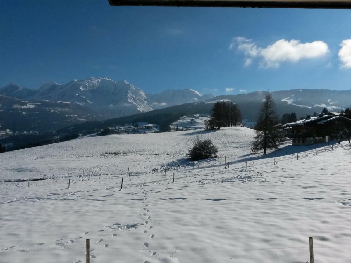 קומבלו Rez De Chaussee Tres Calme Vue Mont-Blanc מראה חיצוני תמונה
