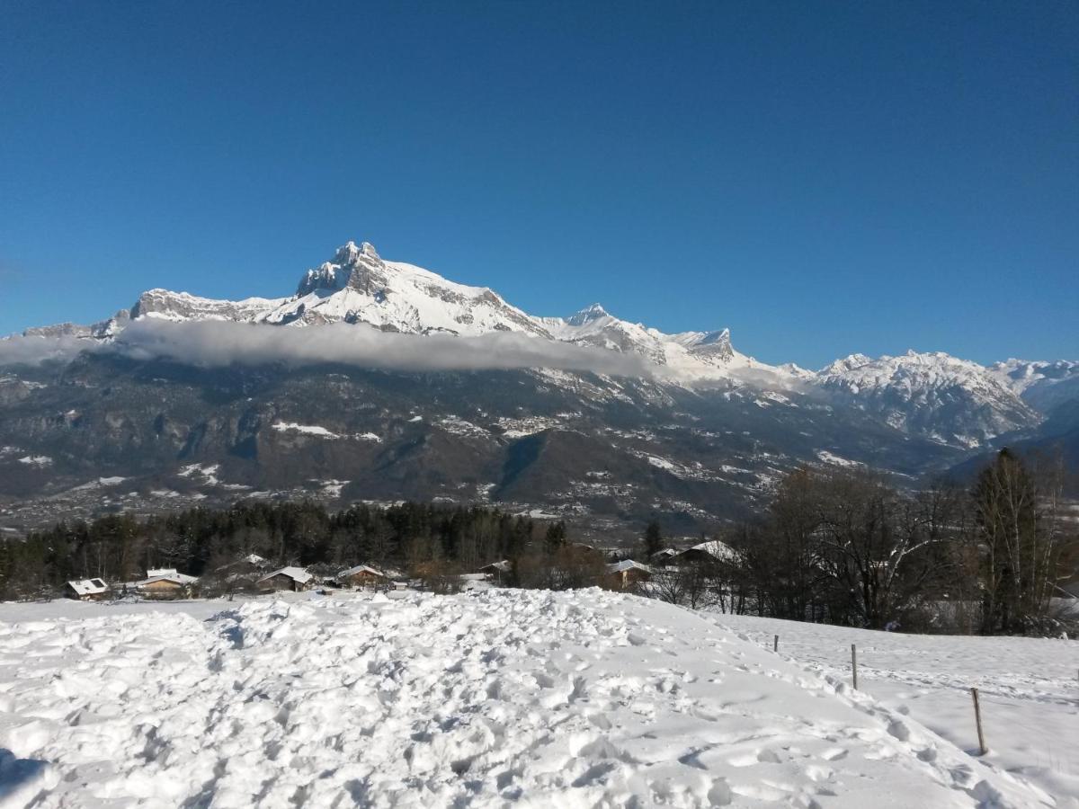 קומבלו Rez De Chaussee Tres Calme Vue Mont-Blanc חדר תמונה